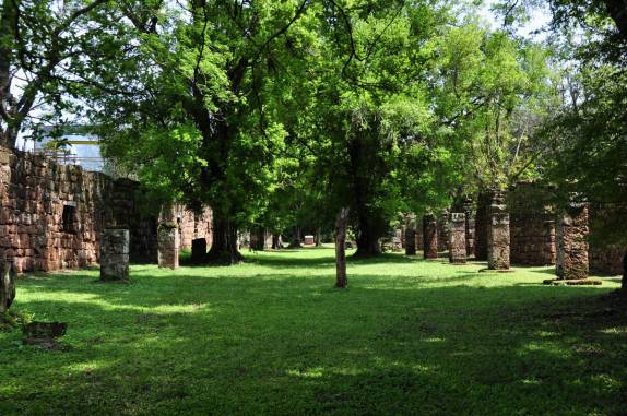 As ruínas jesuítas de San Ignacio Mini, na Argentina